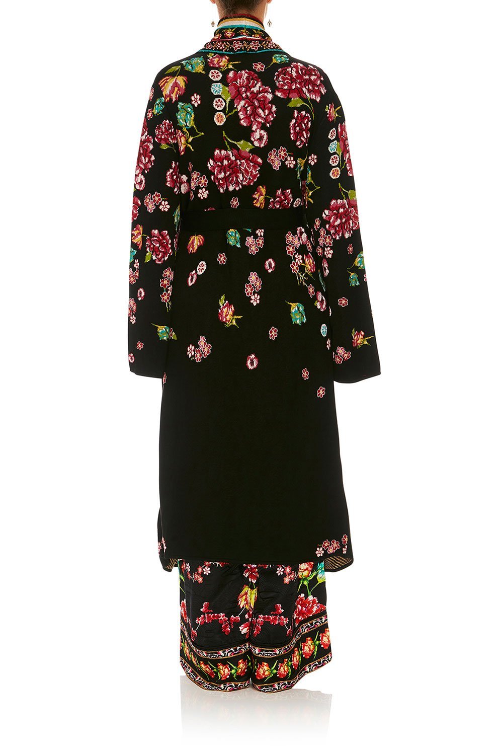 CAMILLA PAINTED LAND LONG KIMONO WRAP