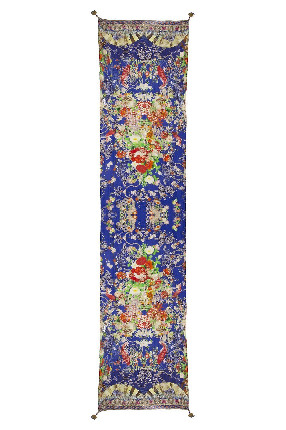 CAMILLA LONG SCARF PLAYING KOI