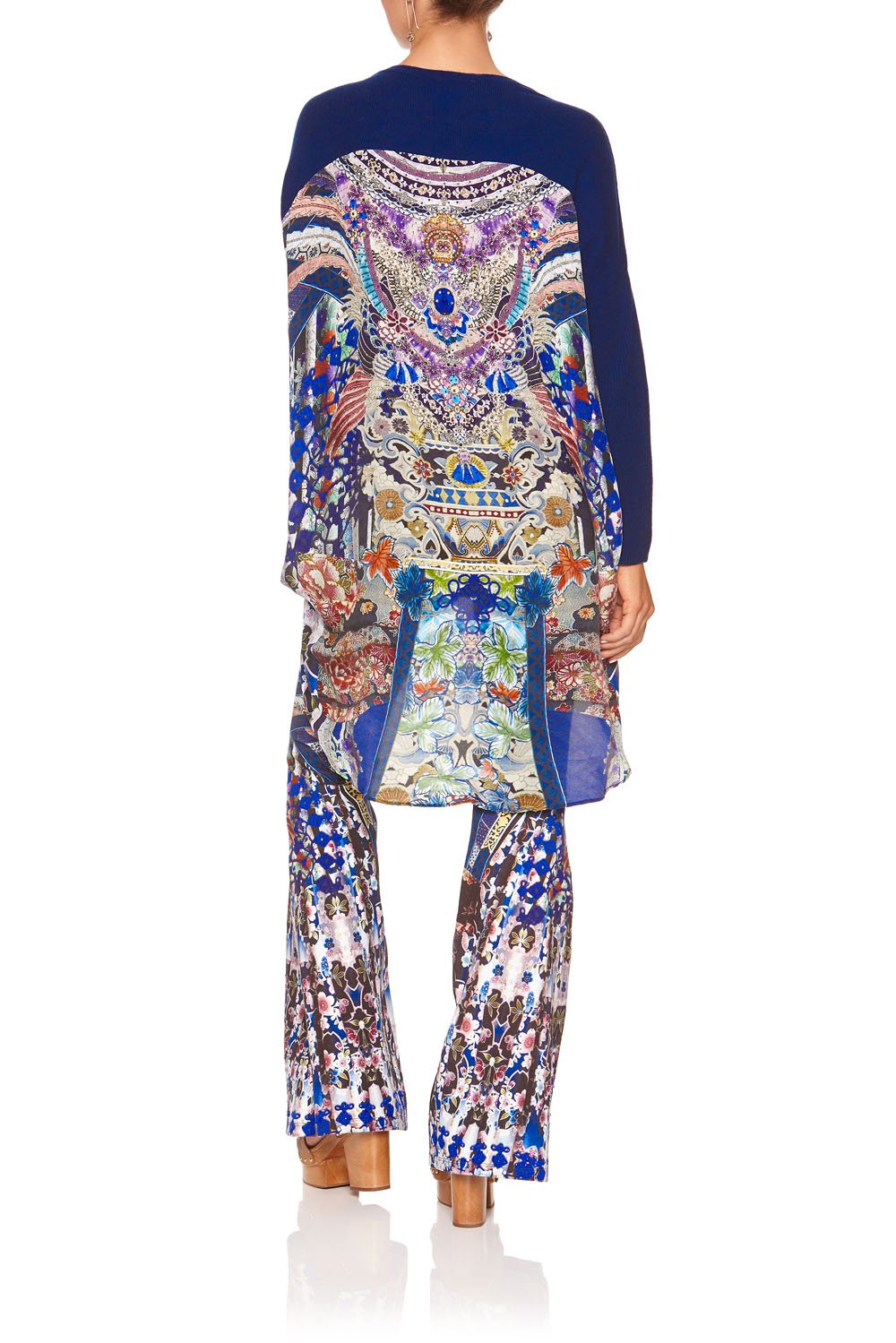 LONG SLEEVE JUMPER WITH PRINT BACK DARLING'S DESTINY