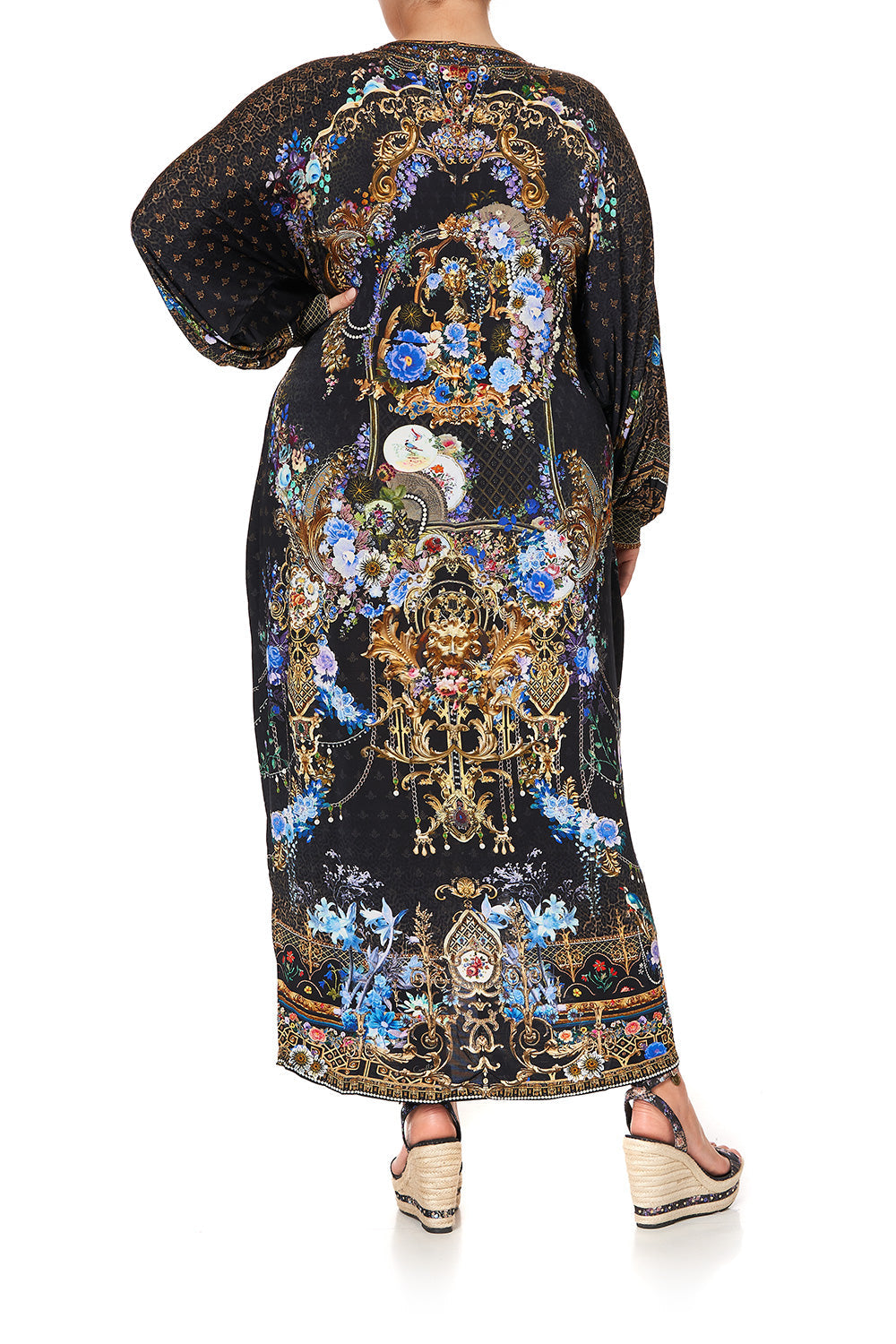 LONG SPLIT FRONT TWIST DRESS PALACE PLAYHOUSE