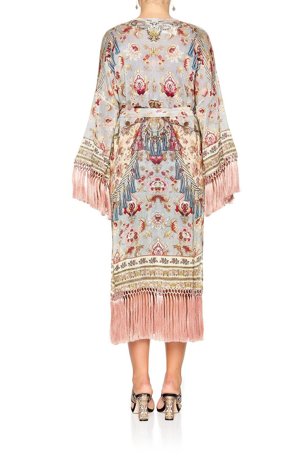 CAMILLA LONG TASSEL WRAP JEANNE QUEEN