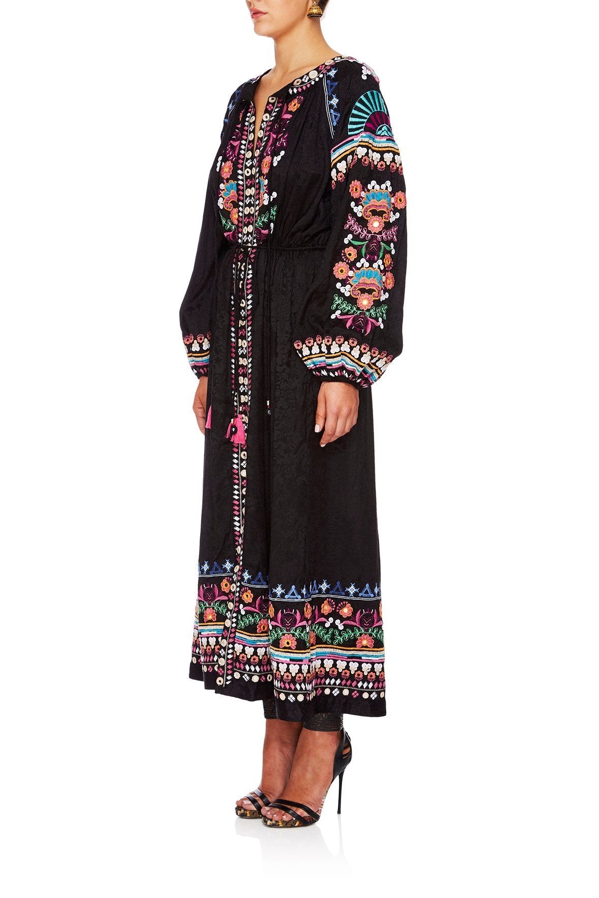 JAGGIS KINGDOM LOOSE FIT DRESS W TIE WAIST