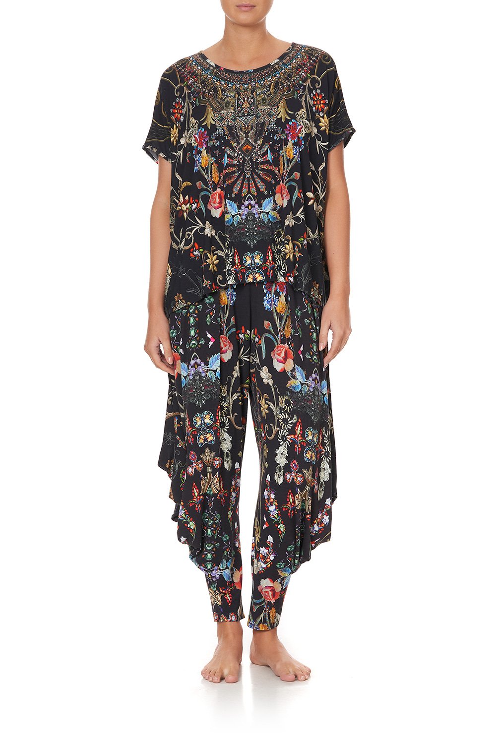 LOOSE FIT ROUND NECK TEE DANCING IN THE DARK