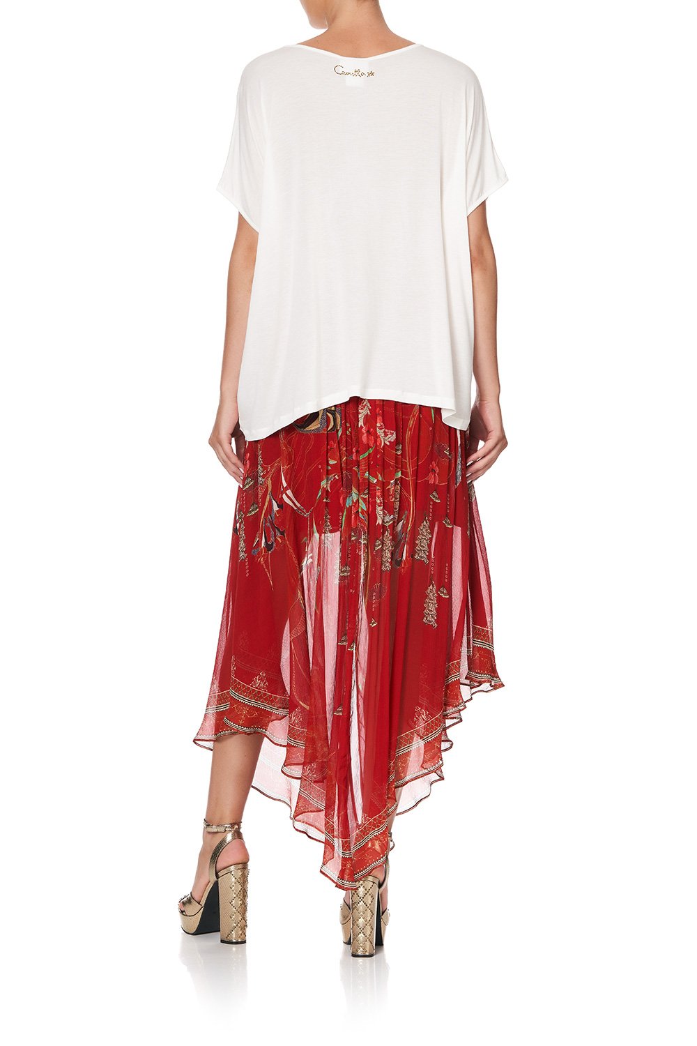 LOOSE FIT ROUND NECK TEE FORBIDDEN FRUIT