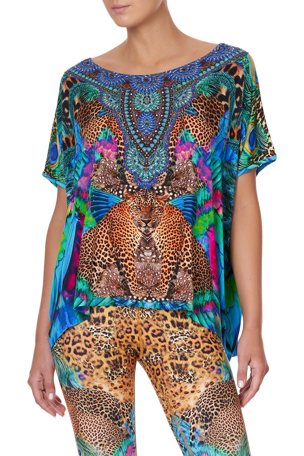 LOOSE FIT ROUND NECK TEE MOTHER XANADU