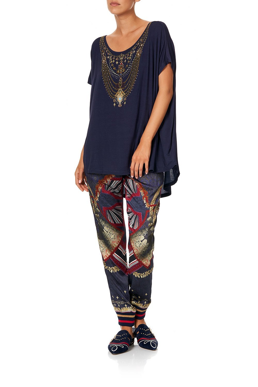 LOOSE FIT ROUND NECK TEE THIS CHARMING WOMAN