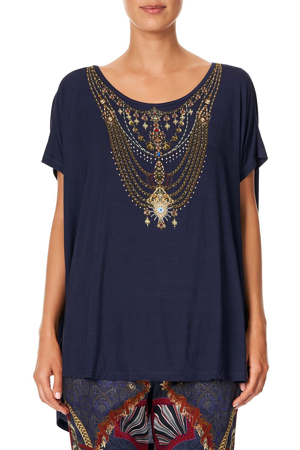 LOOSE FIT ROUND NECK TEE THIS CHARMING WOMAN
