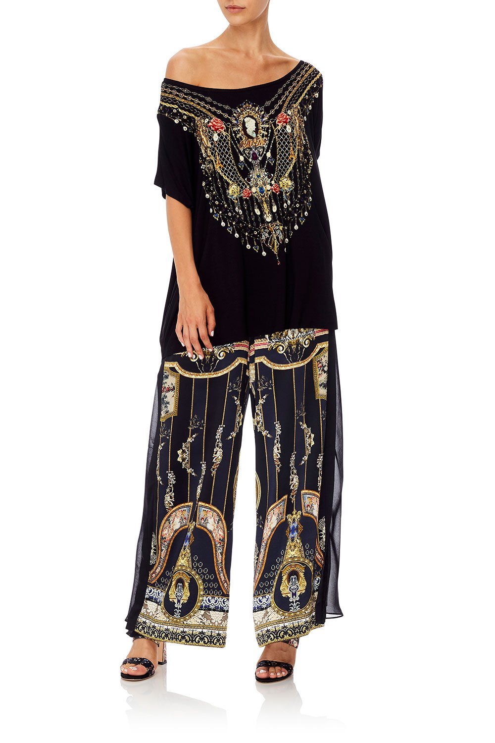 CAMILLA LOOSE FIT TEE FRIEND IN FLORA