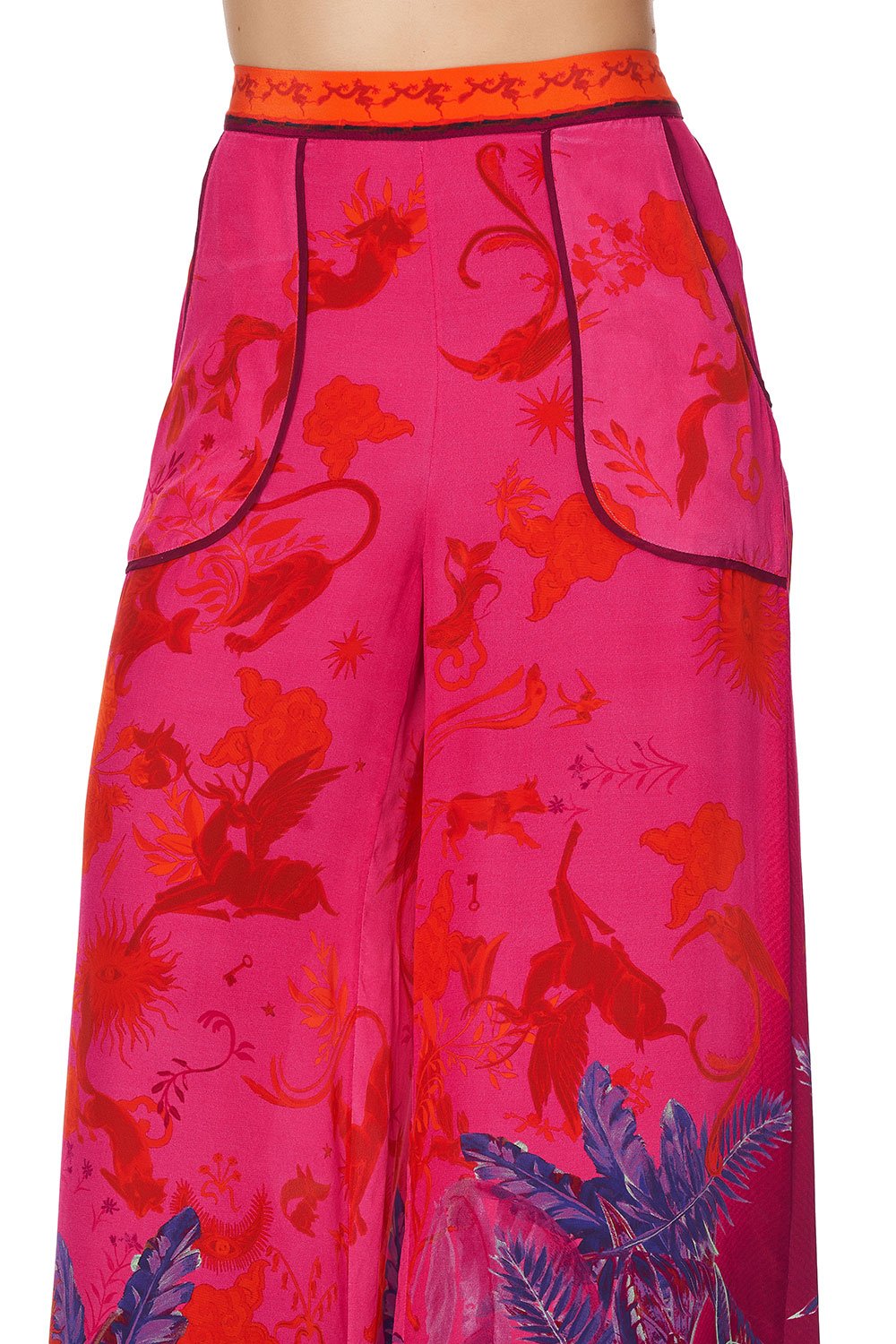 LOUNGE TROUSER WITH CUFFS TROPIC OF NEON