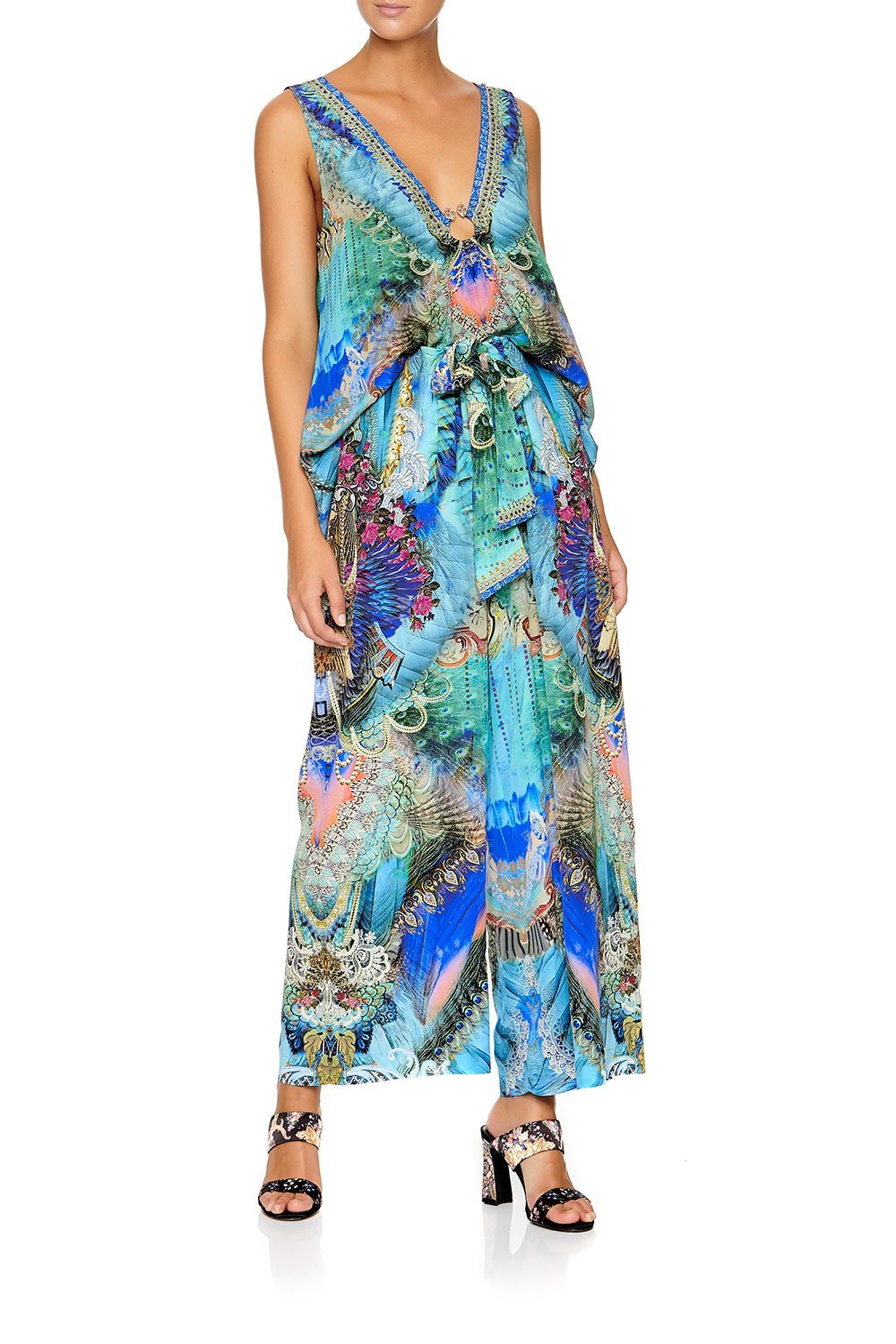 CAMILLA LOUNGE TROUSER WITH TIE WAIST FREEDOM FLIGHT