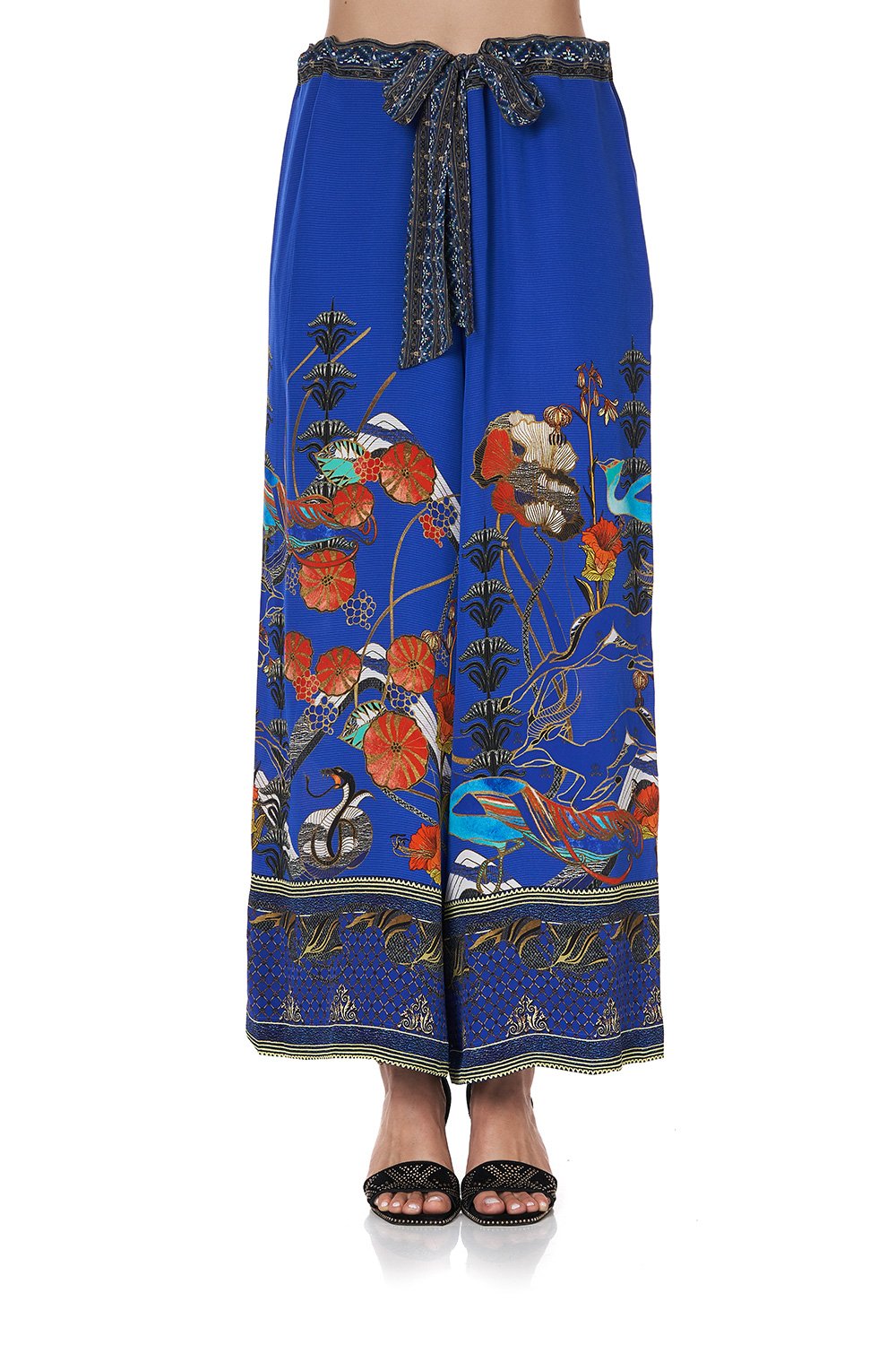 LOUNGE TROUSER WITH TIE WAIST TREE OF LIFE