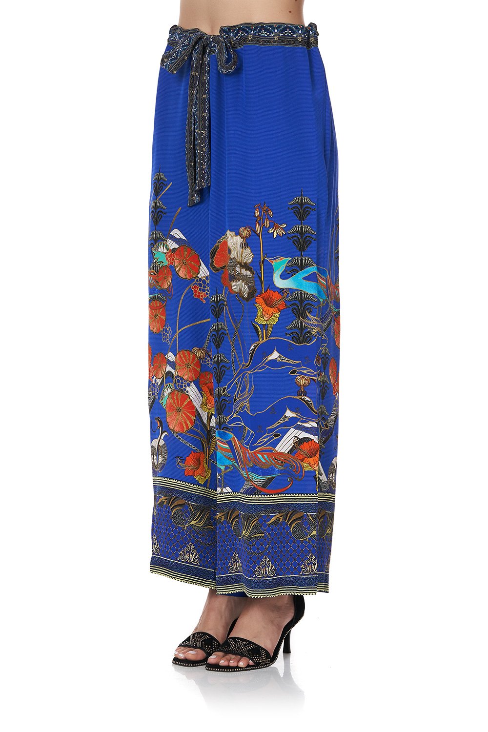 LOUNGE TROUSER WITH TIE WAIST TREE OF LIFE