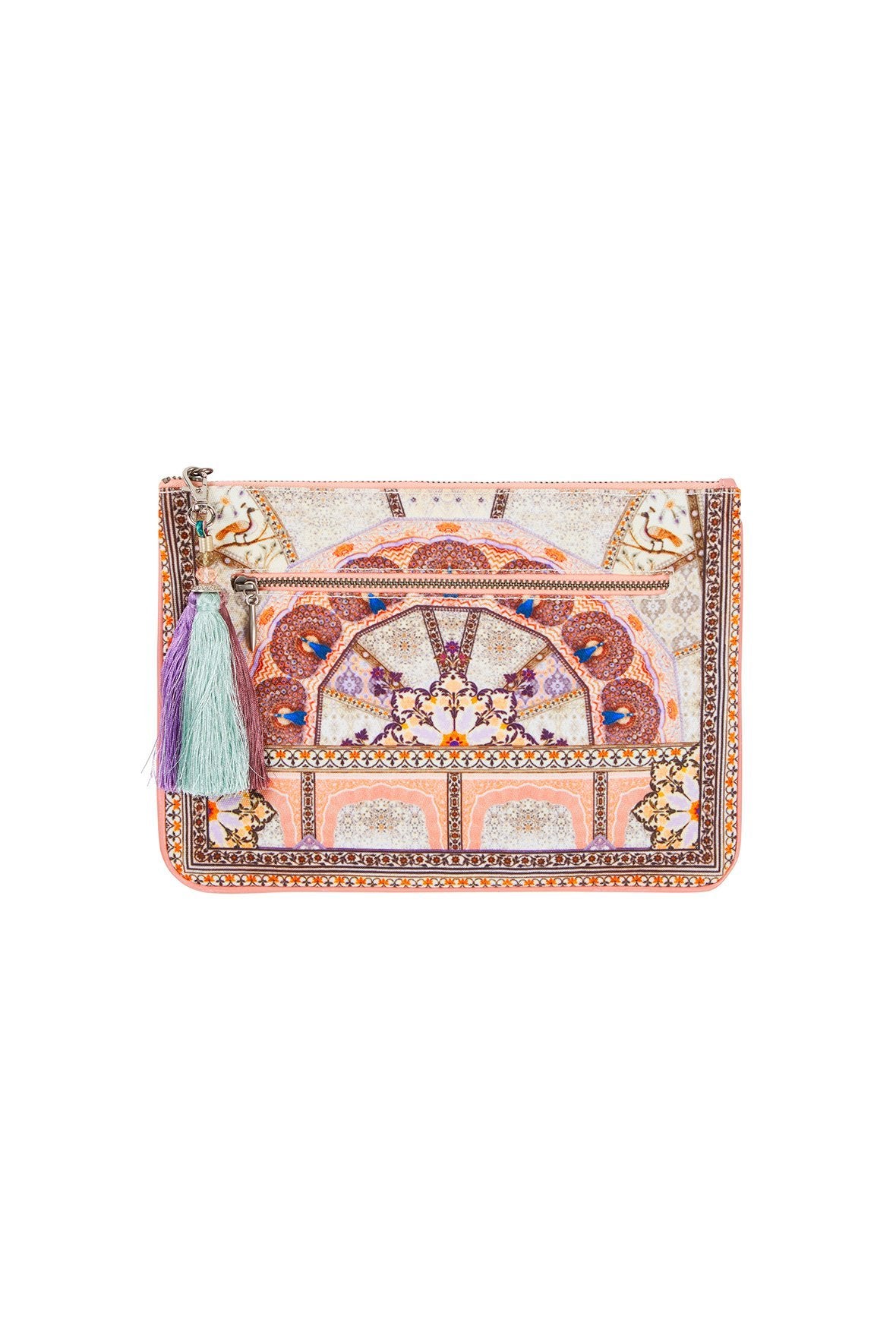 MAMA BAKSHI SMALL CANVAS CLUTCH