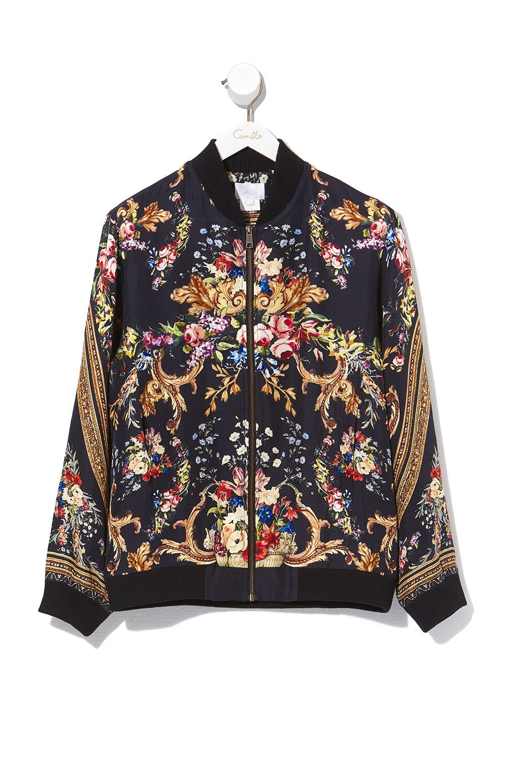 CAMILLA MENS BOMBER JACKET FRIEND IN FLORA