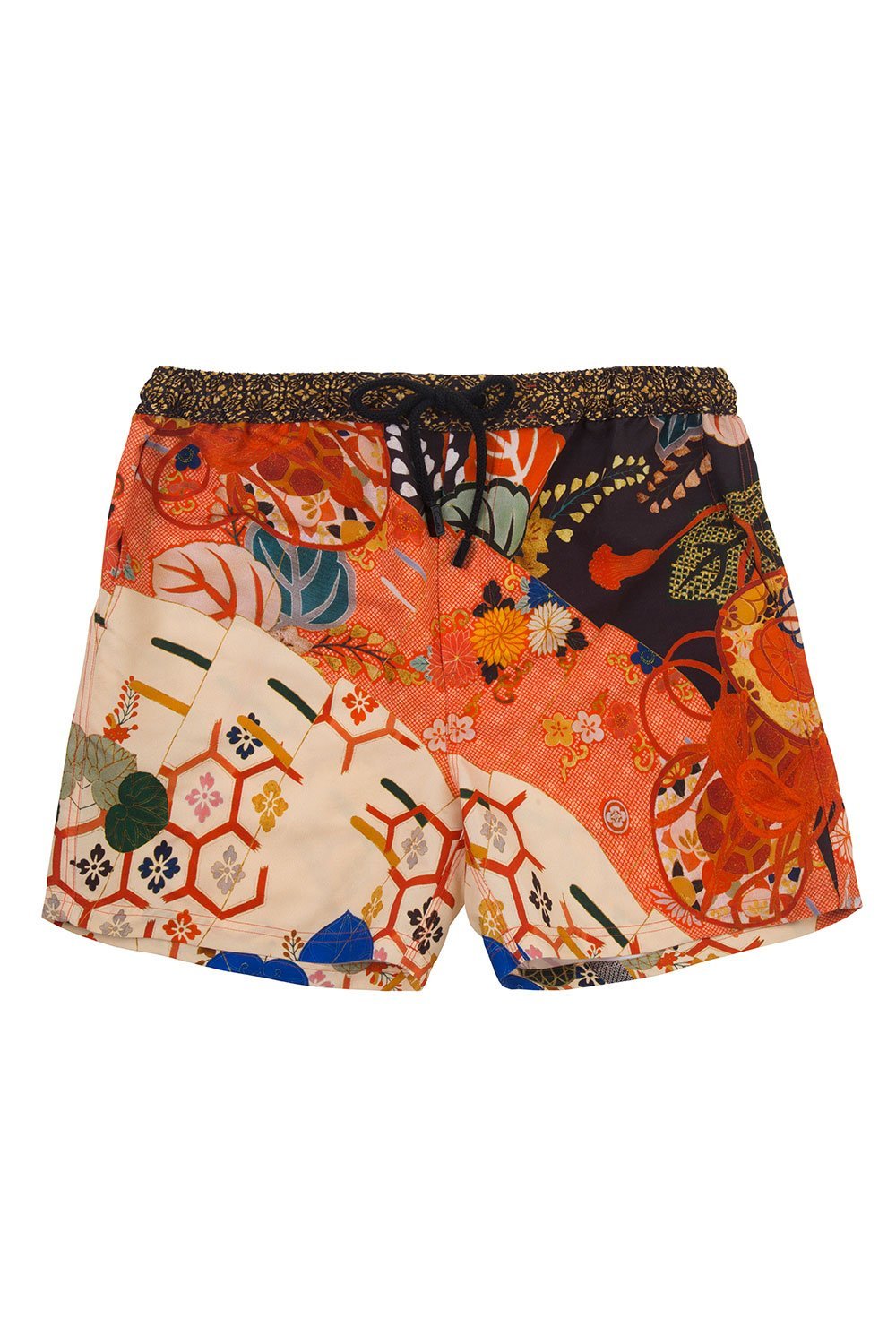 CAMILLA KISSING THE SUN MENS ELASTIC WAIST BOARDSHORT
