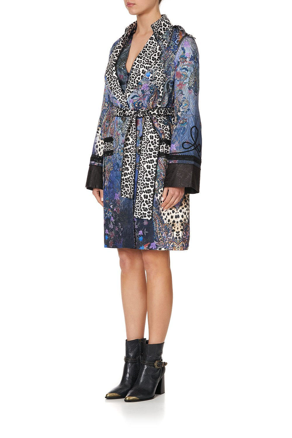 MID LENGTH MILITARY COAT FESTIVAL EXPRESS