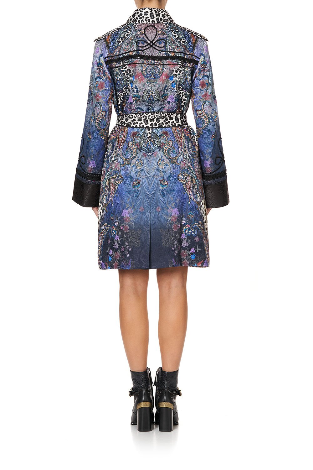 MID LENGTH MILITARY COAT FESTIVAL EXPRESS