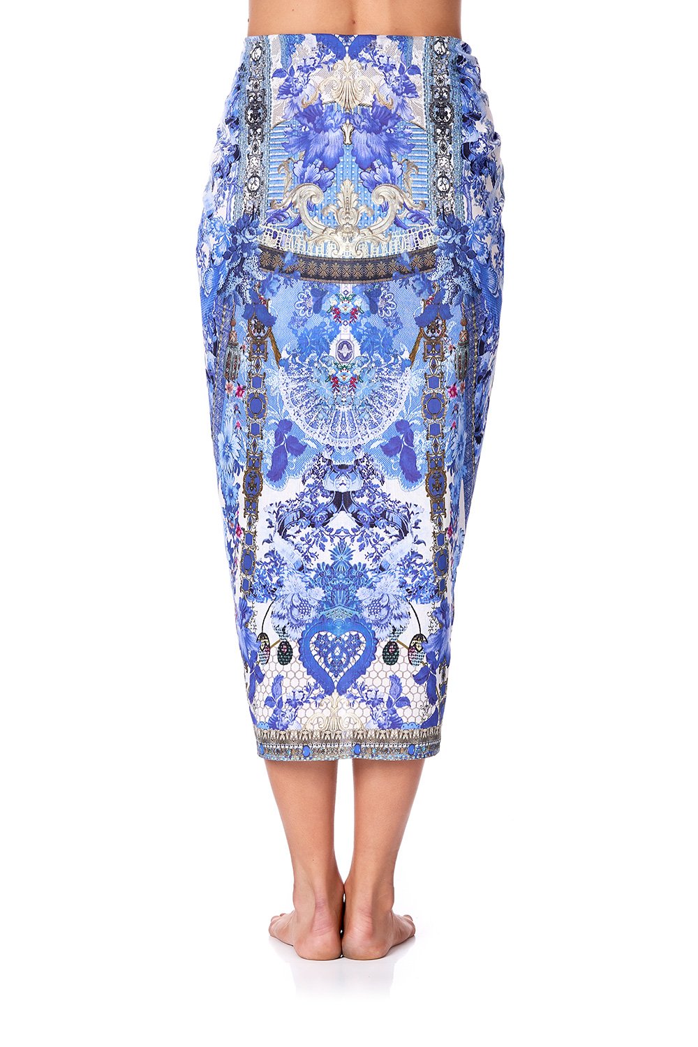 MID LENGTH SARONG PAINTED PROVINCIAL