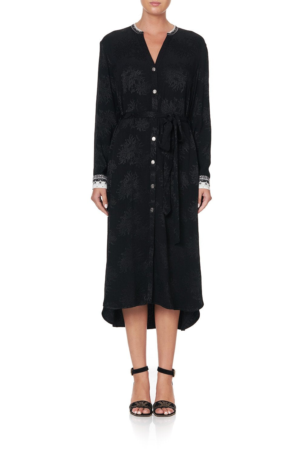 MID LENGTH SHIRT DRESS SILVER LININGS