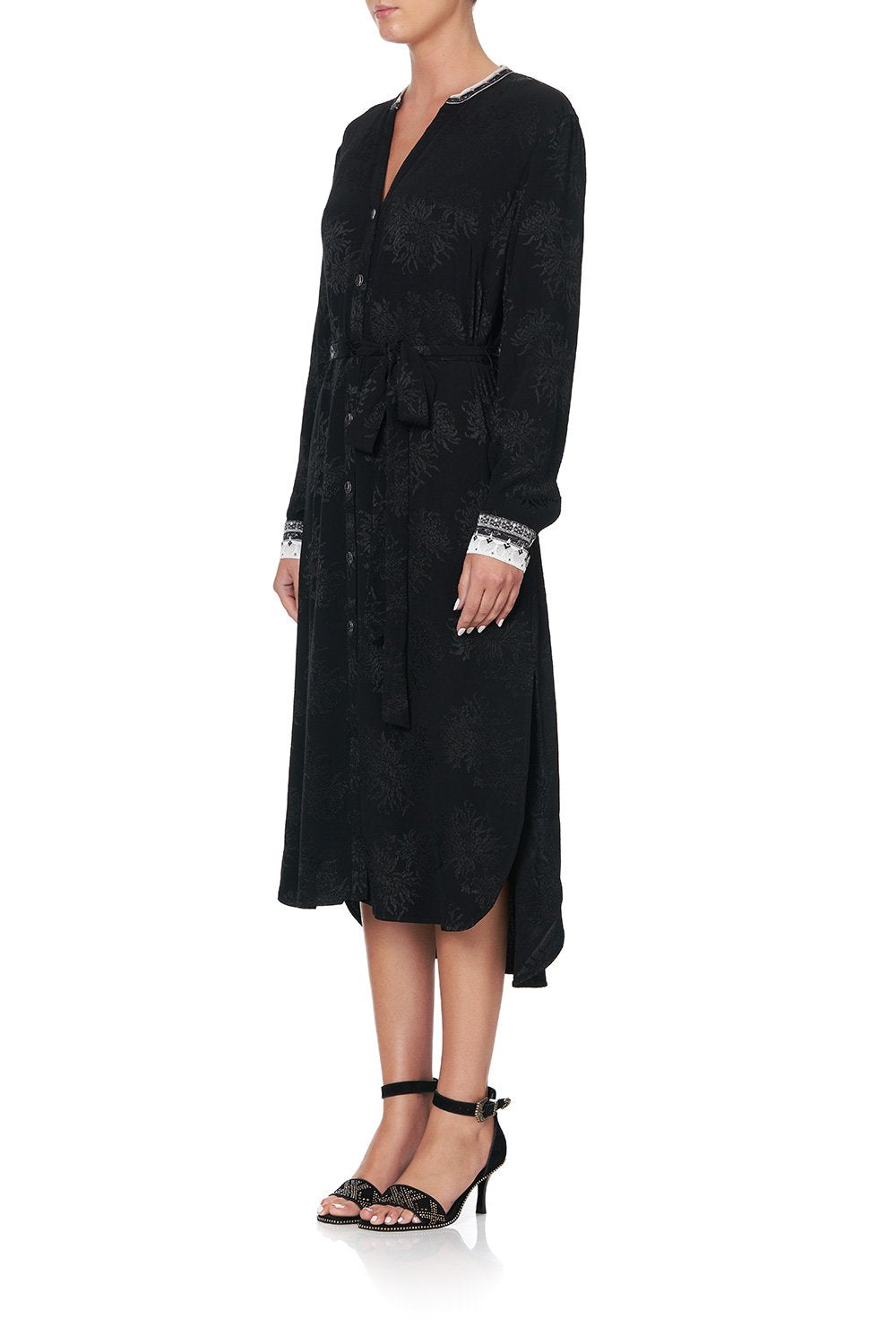 MID LENGTH SHIRT DRESS SILVER LININGS