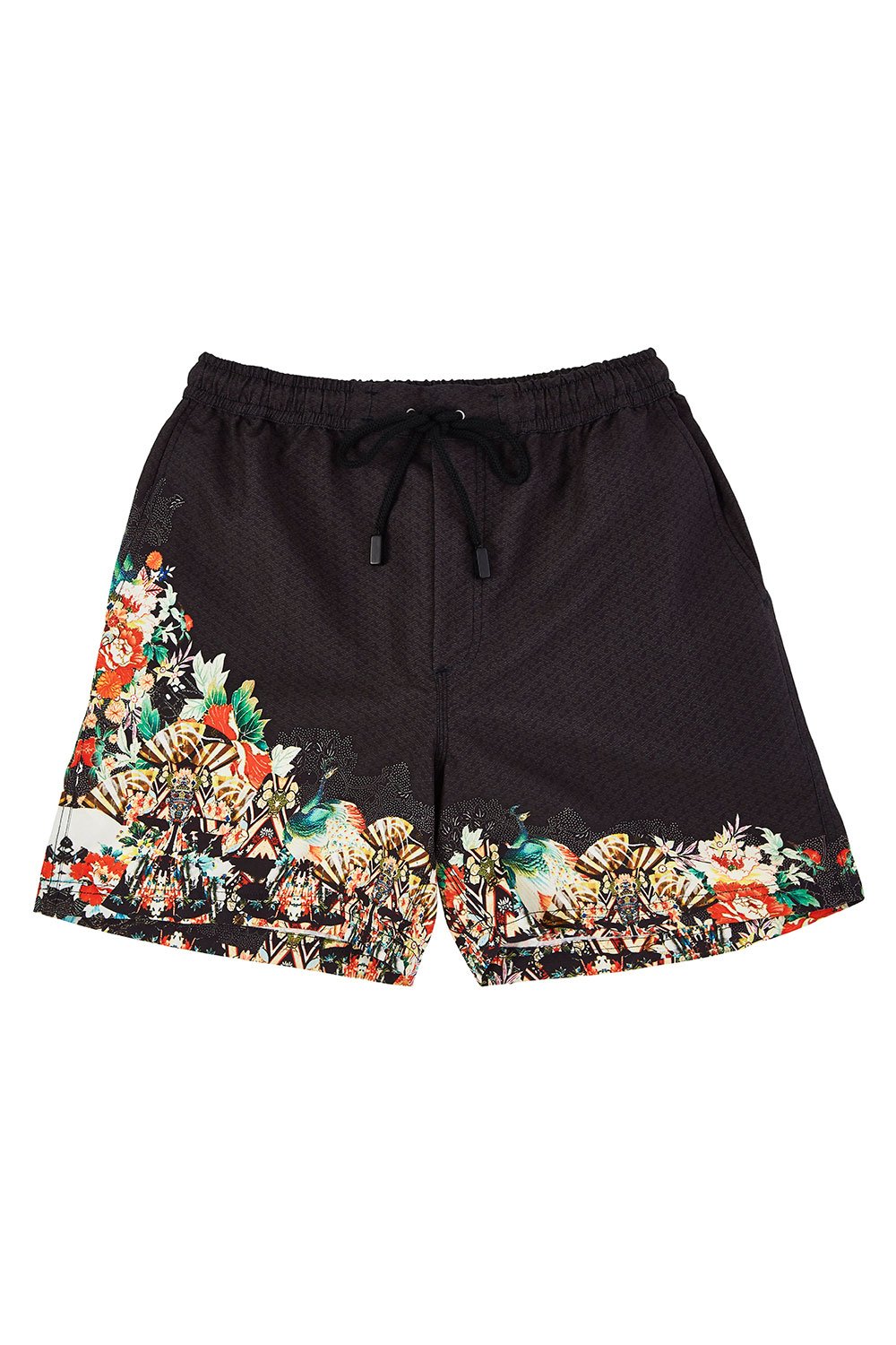 CAMILLA MIDNIGHT MOONCHILD MENS ELASTIC WAIST BOARDSHORT