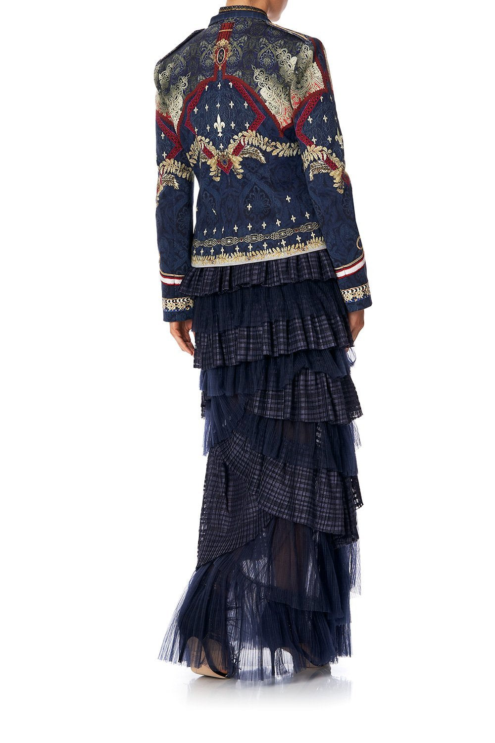 DOUBLE BREASTED TAILORED JACKET THIS CHARMING WOMAN