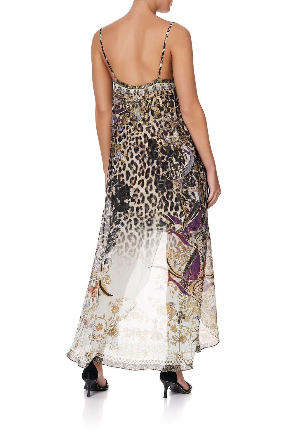 MINI DRESS WITH LONG OVERLAY NOMADIC NYMPH