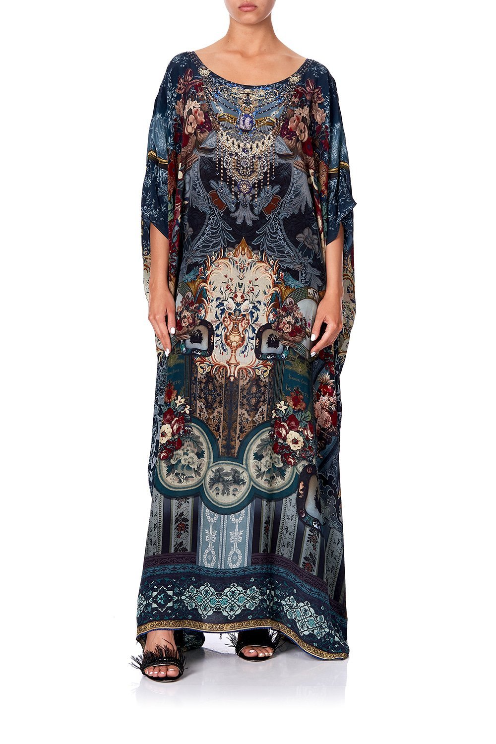 ROUND NECK KAFTAN HOTEL BOHEME