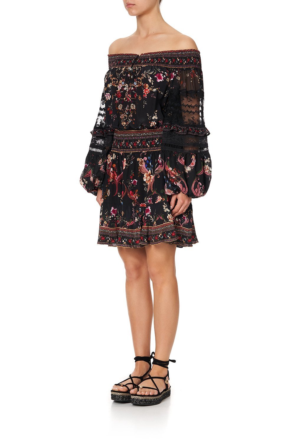 OFF SHOULDER SHORT DRESS A GIRL LIKE YOU