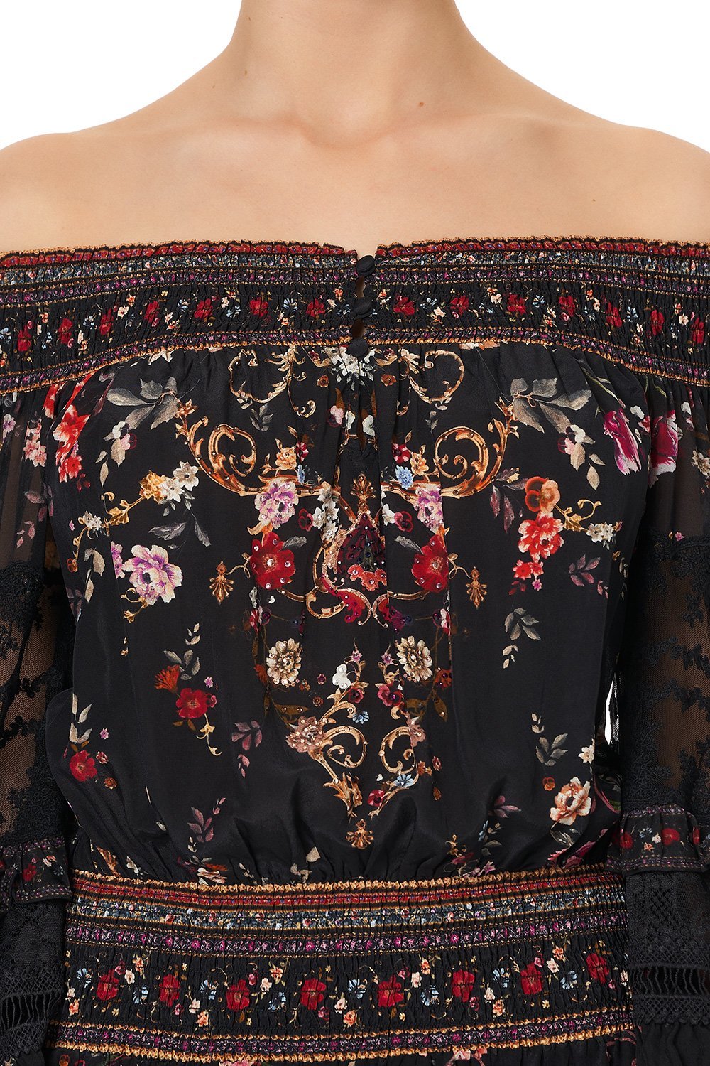 OFF SHOULDER SHORT DRESS A GIRL LIKE YOU