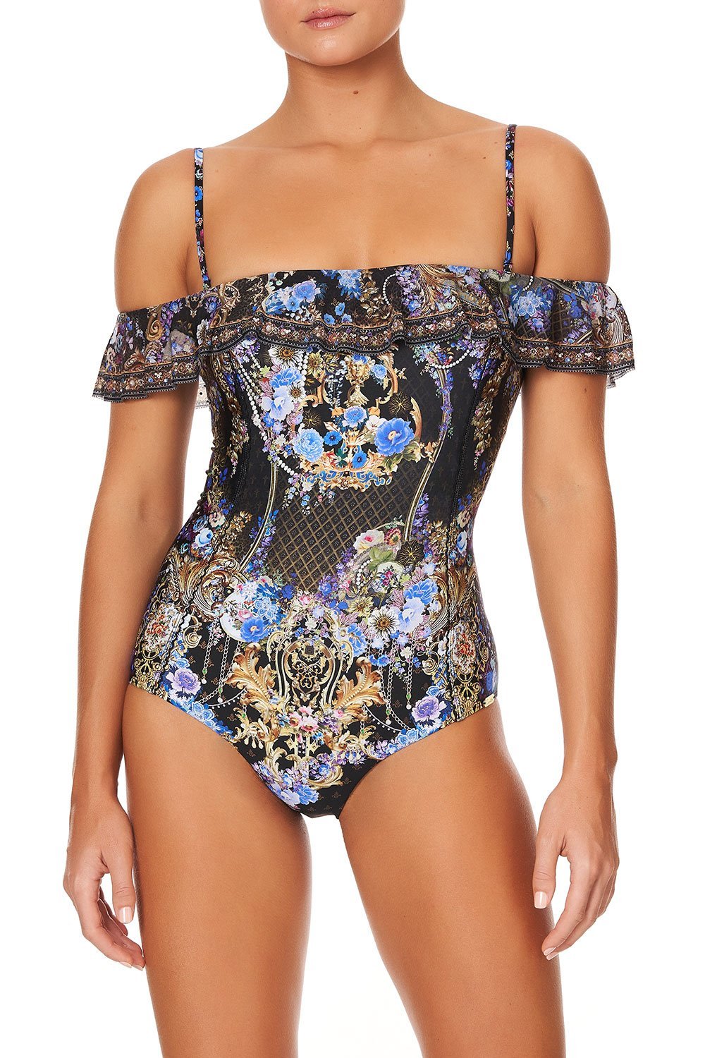 OFF THE SHOULDER ONE PIECE PALACE PLAYHOUSE