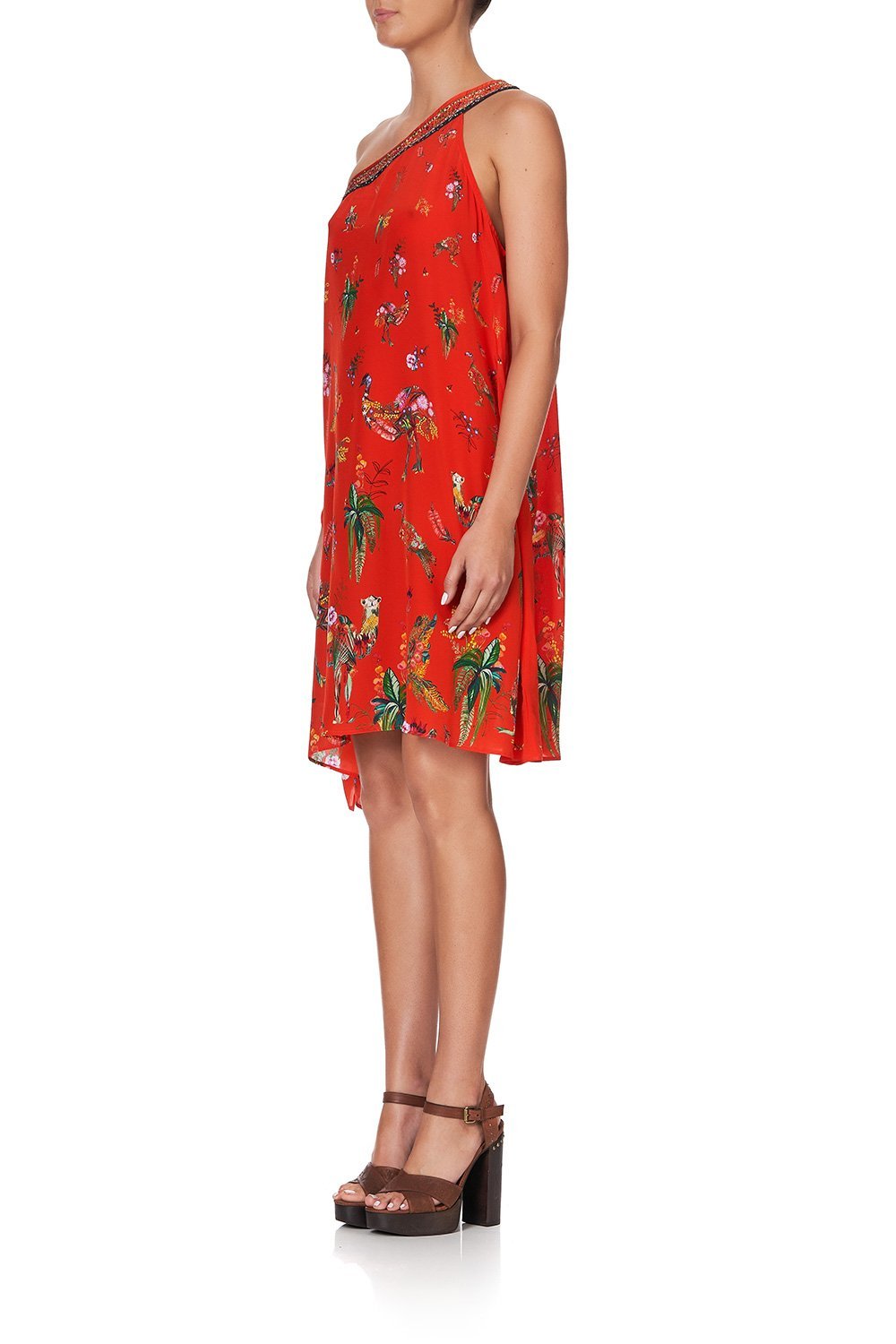 ONE SHOULDER SHORT KAFTAN CINEMA PARADISO