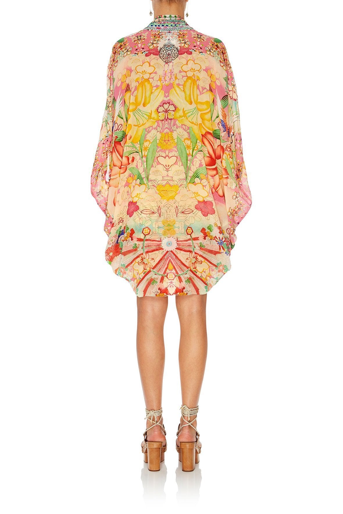 OPEN FRONT CARDI CAPE KIMONO KISSES