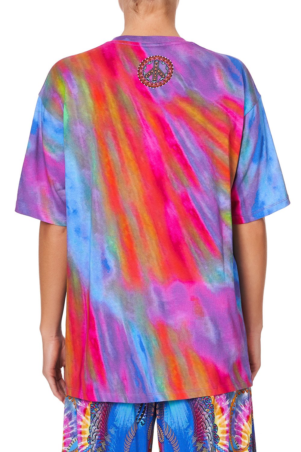 OVERSIZE BAND TEE PSYCHEDELICA