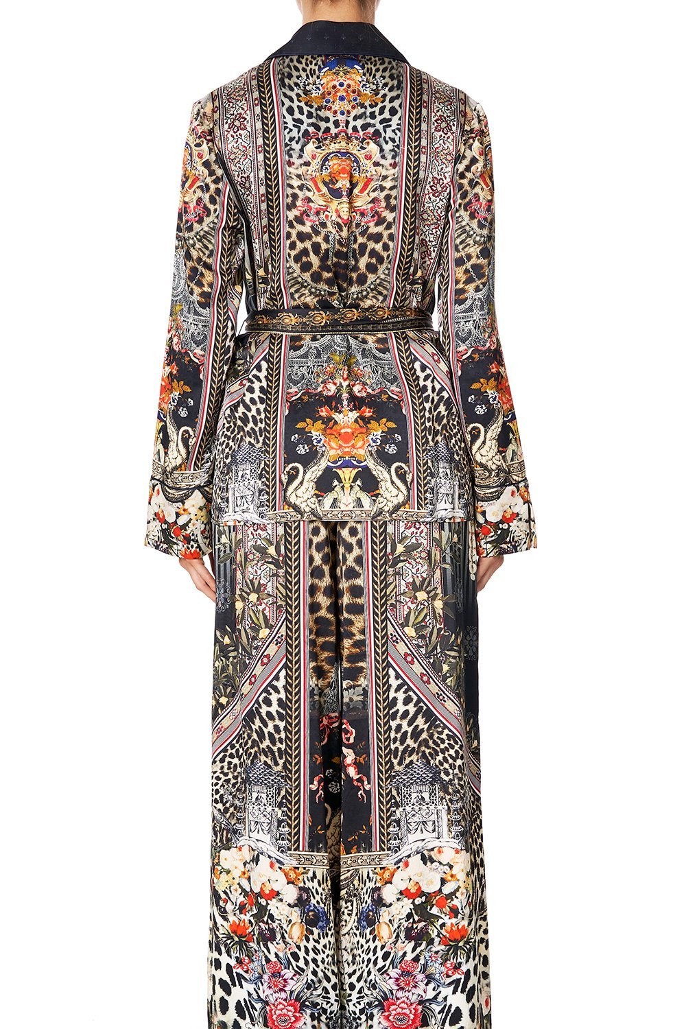 CAMILLA PAJAMA SUIT JACKET MARAIS AT MIDNIGHT