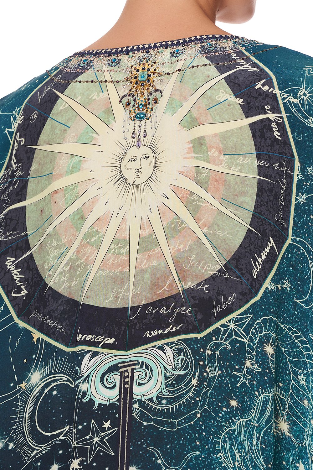 PANELLED SLEEVE KAFTAN INTO THE MYSTIQUE