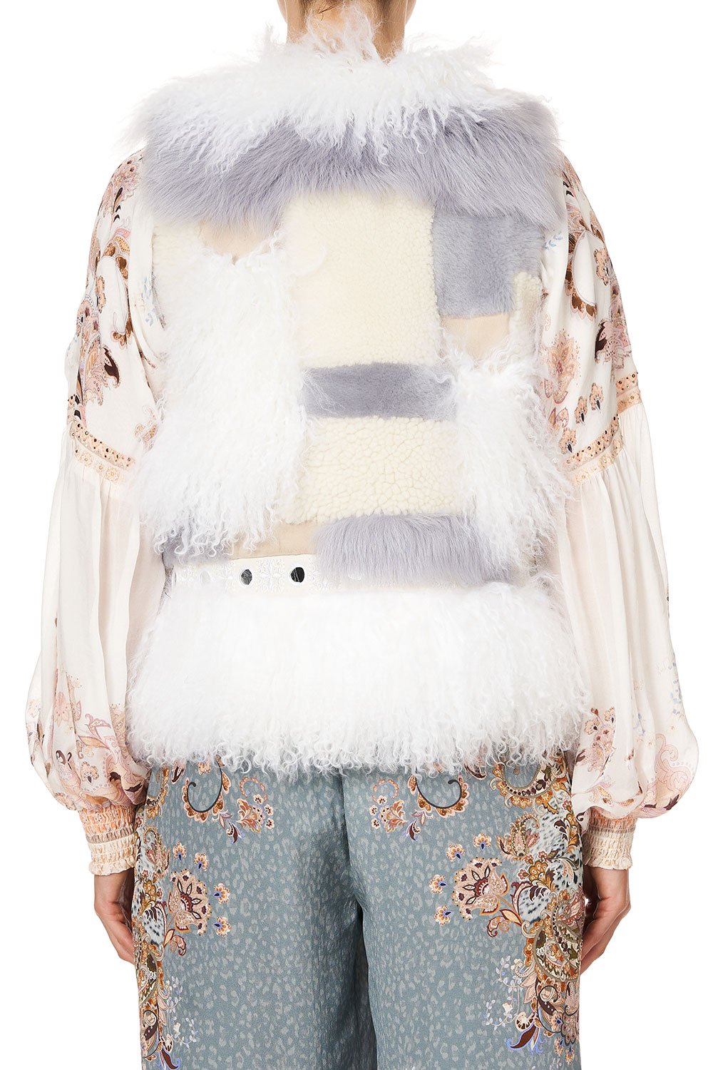 PATCHWORK GILET - FLOW LE PALAIS DU ZAHIR