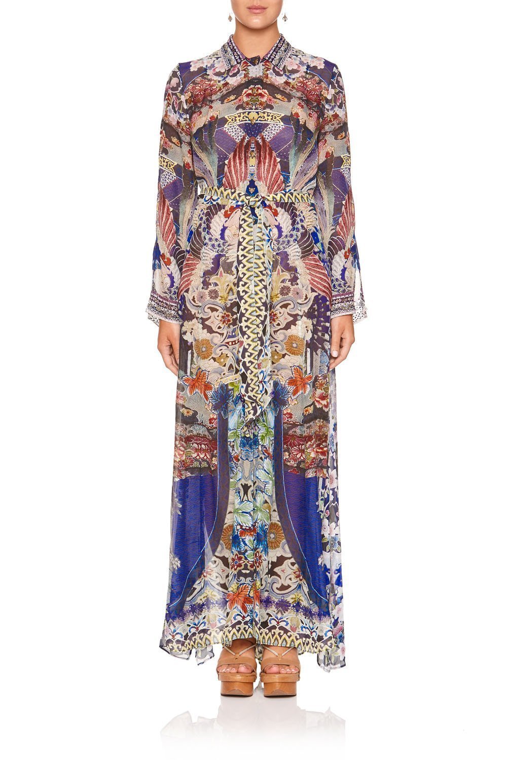 PRINTED TRENCH DARLING'S DESTINY