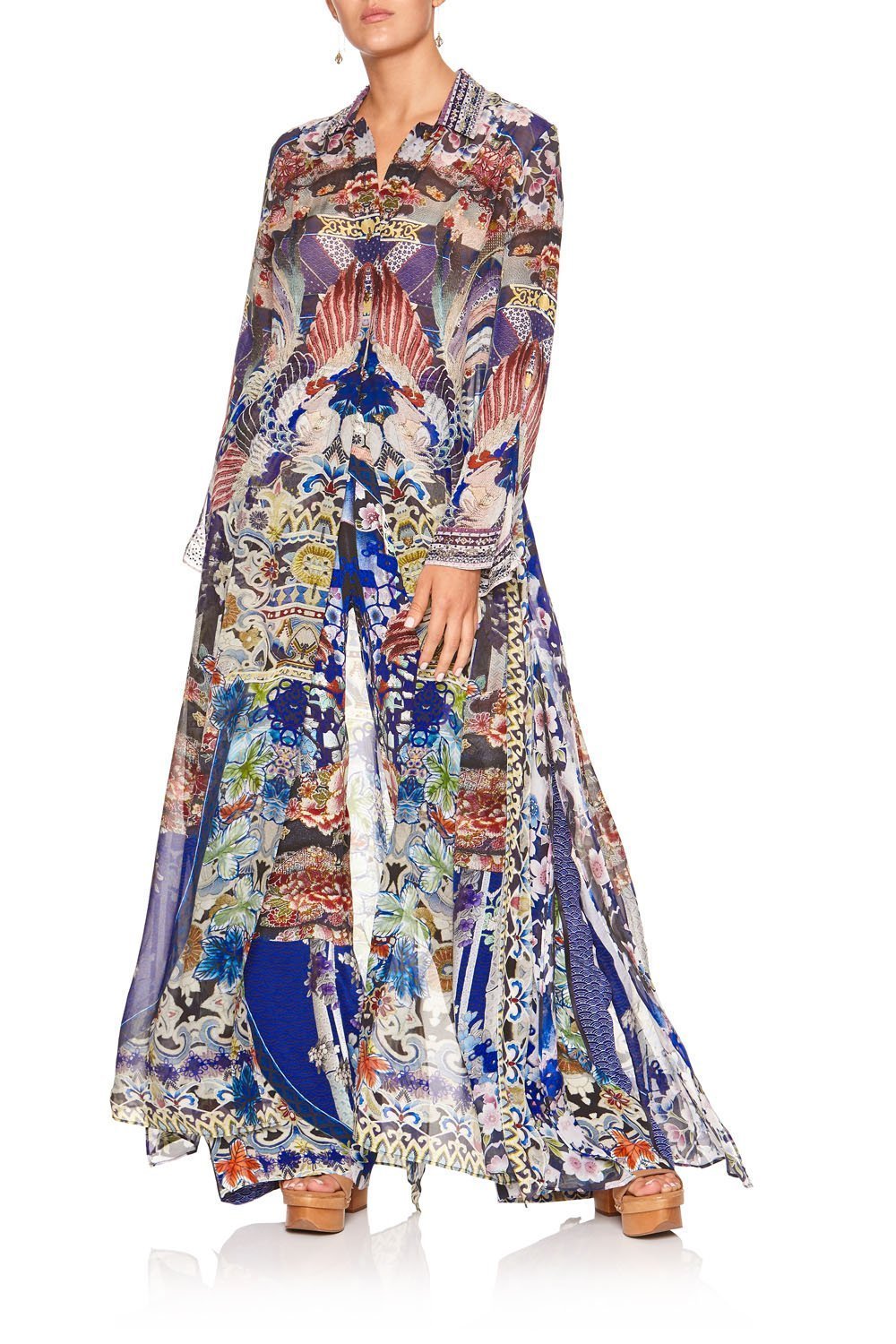 PRINTED TRENCH DARLING'S DESTINY