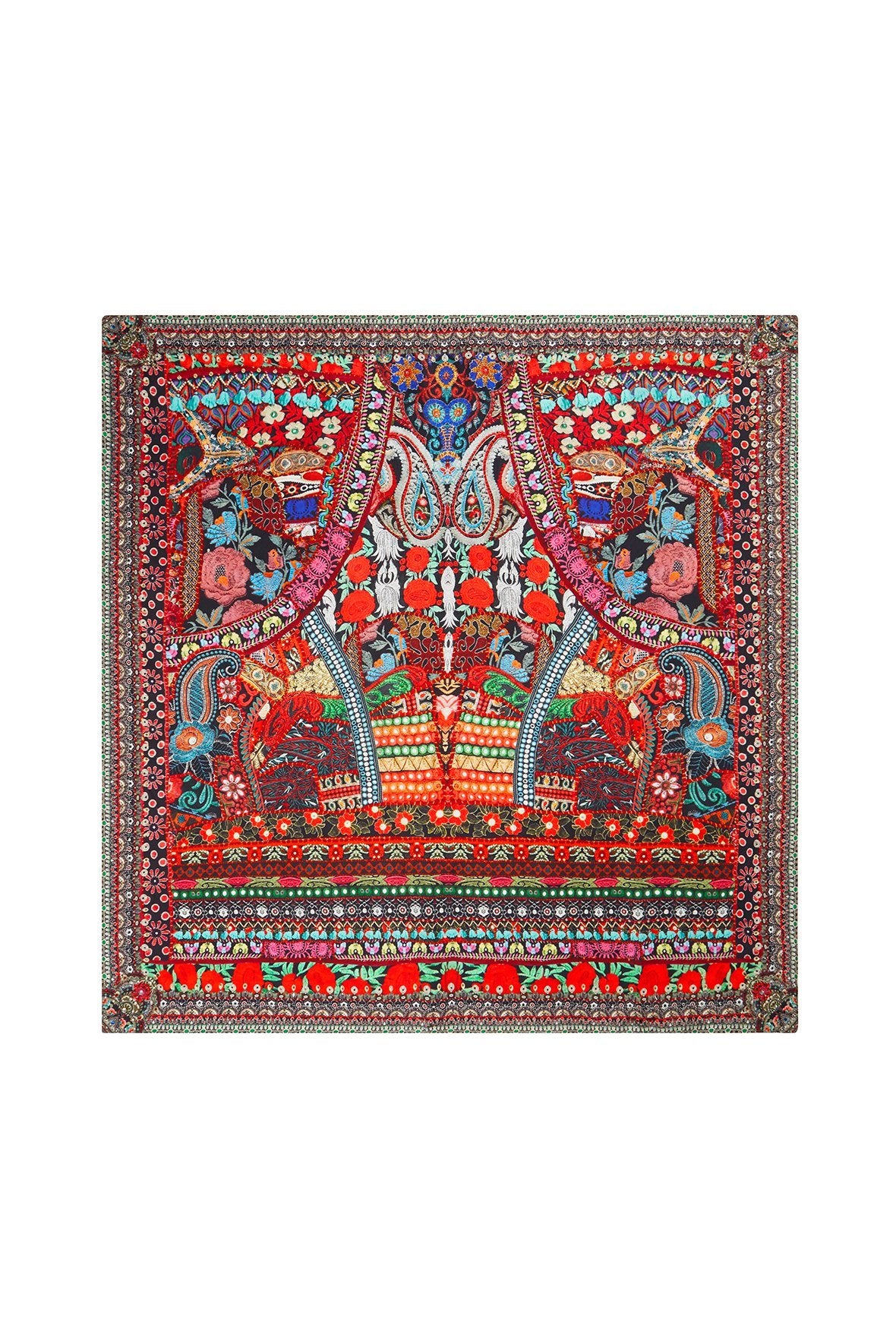 QUEEN ALIKA LARGE SQUARE SCARF