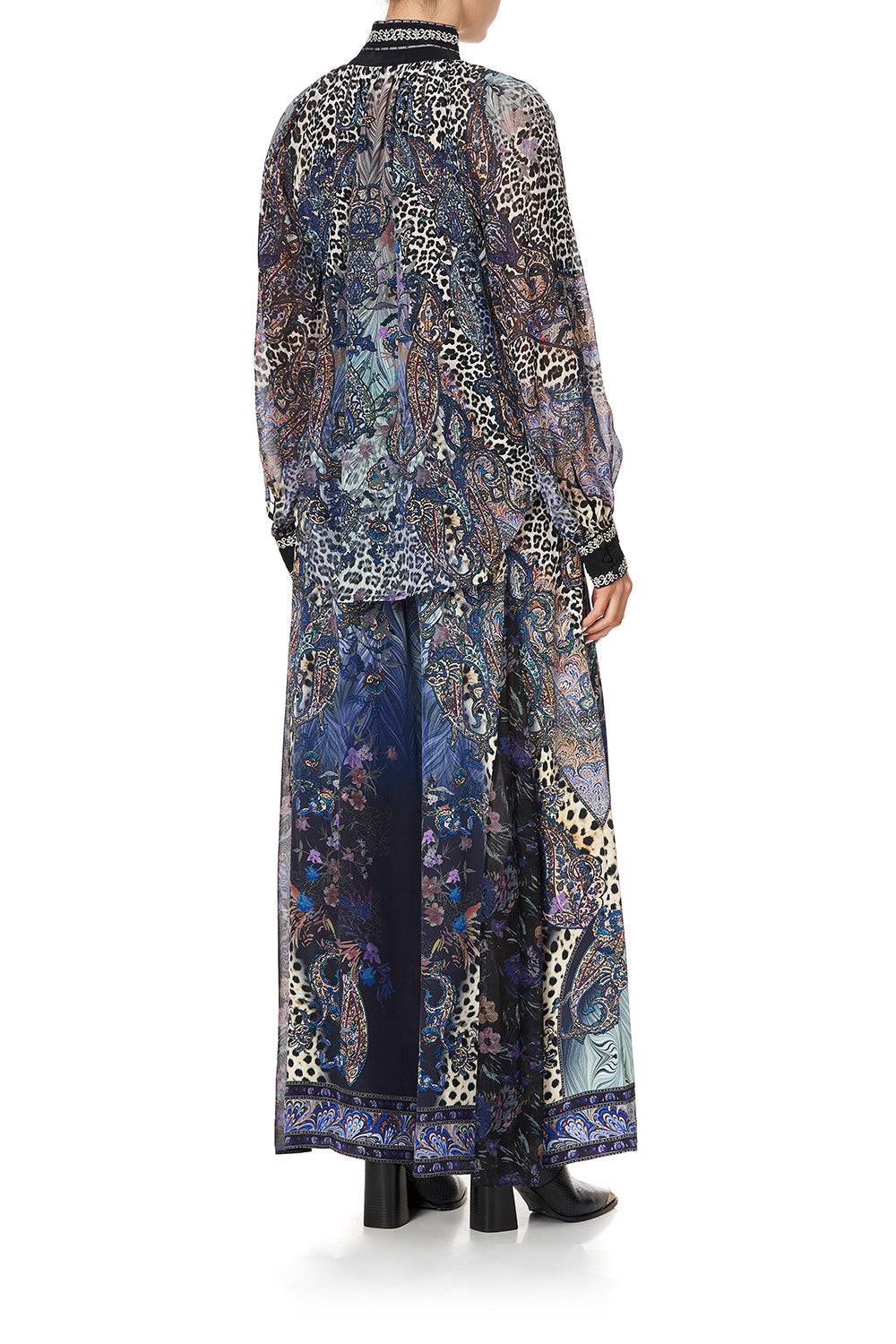 RAGLAN BUTTON UP SHIRT FESTIVAL EXPRESS