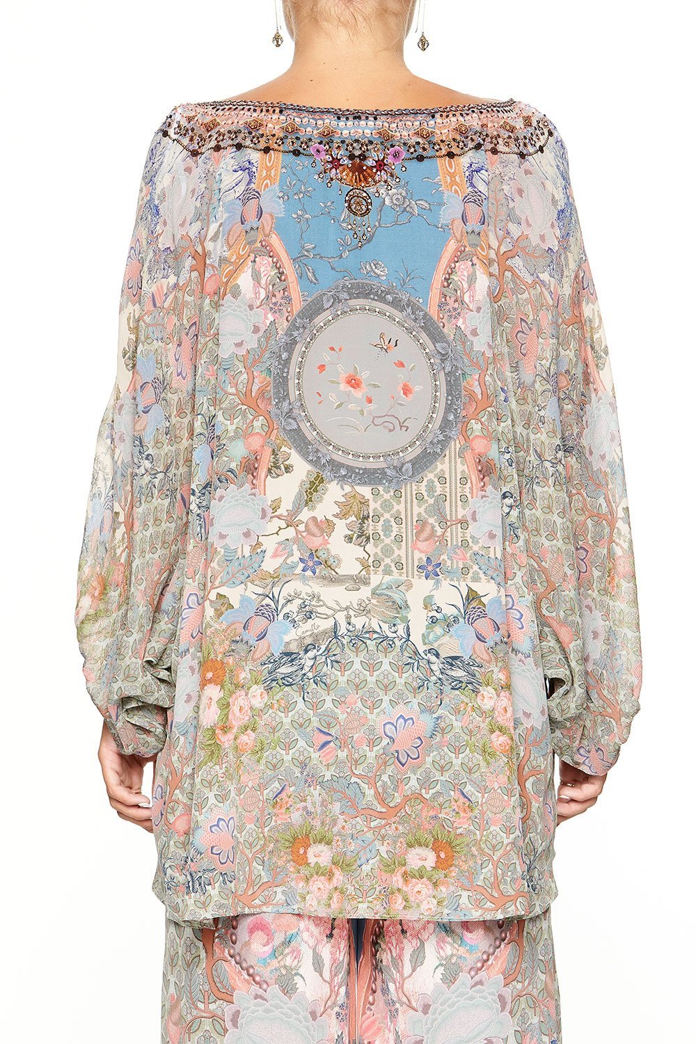 CAMILLA RAGLAN SLEEVE BLOUSE WITH CUFF BLANCHES BLESSING