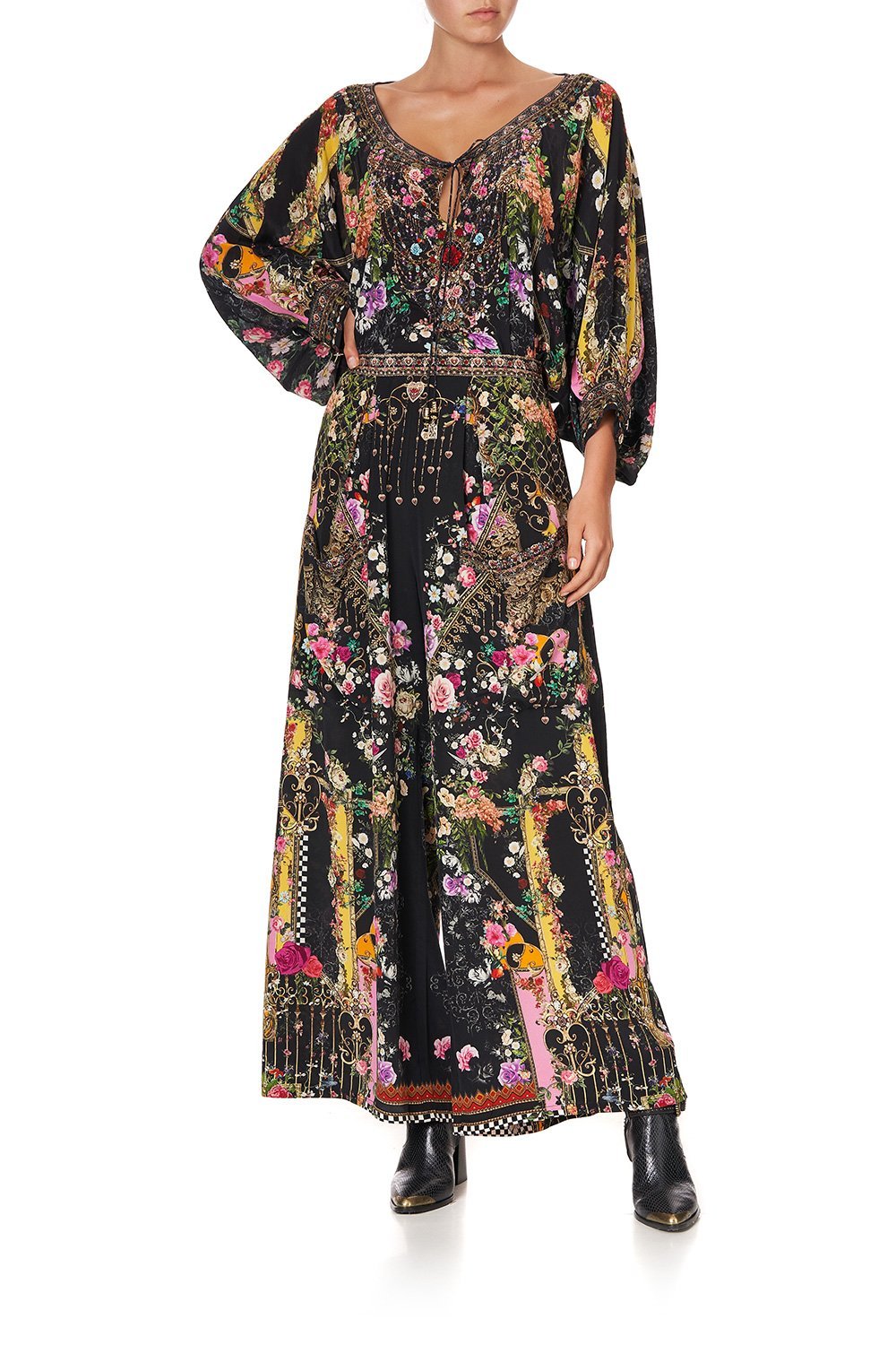 RAGLAN SLEEVE BLOUSE WITH CUFF MONTAGUES CAPULET