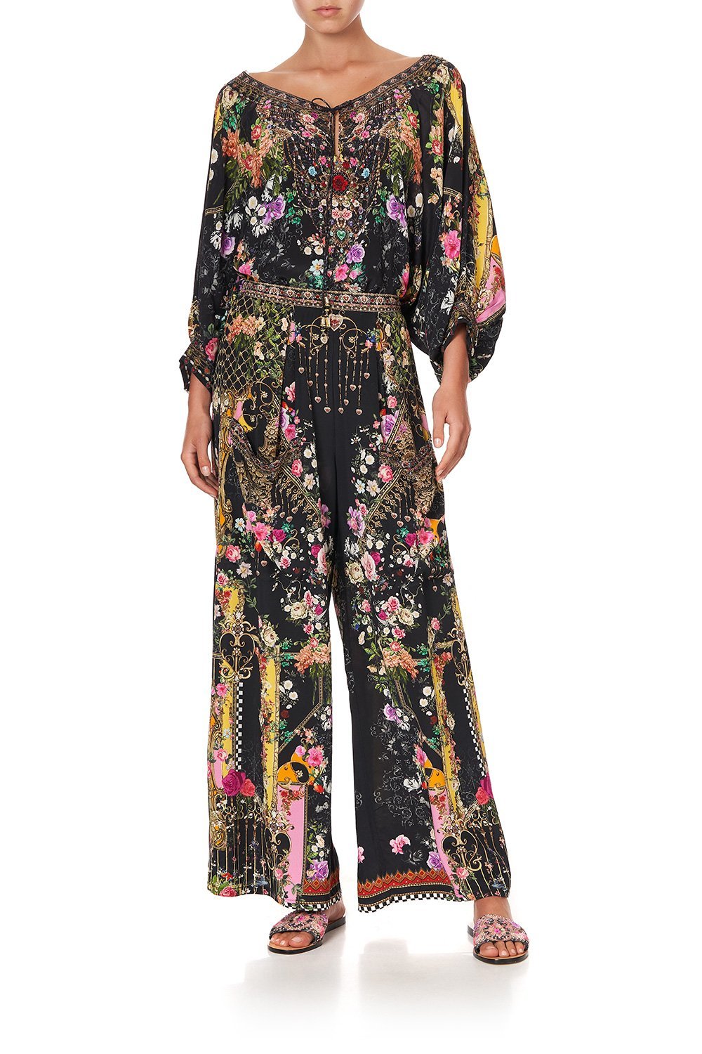 RAGLAN SLEEVE BLOUSE WITH CUFF MONTAGUES CAPULET