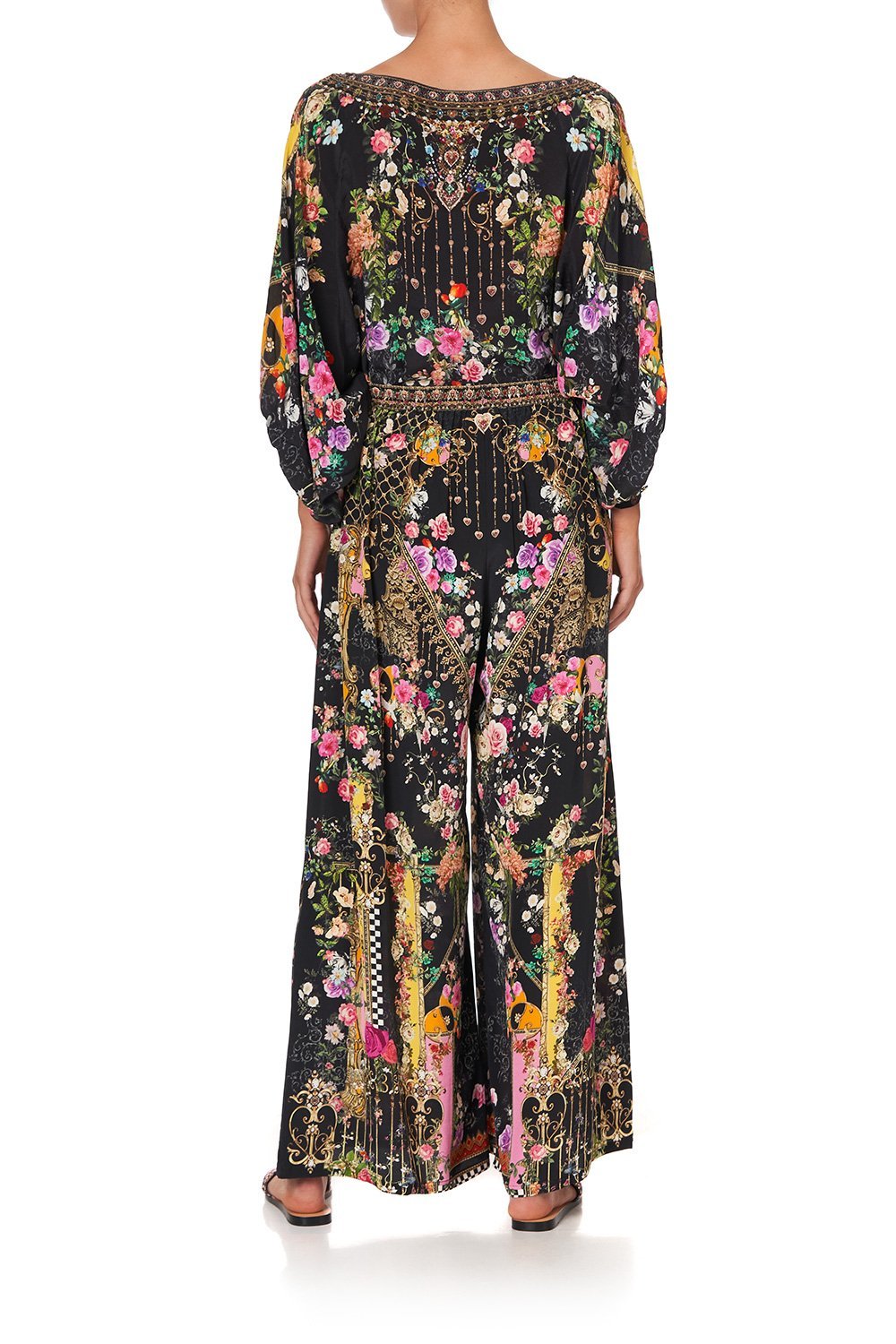 RAGLAN SLEEVE BLOUSE WITH CUFF MONTAGUES CAPULET