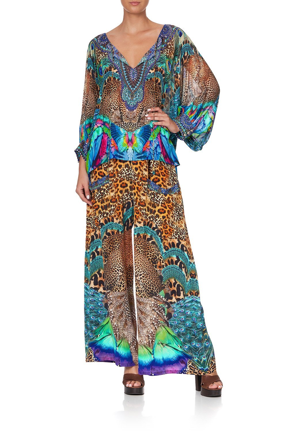 RAGLAN SLEEVE BLOUSE WITH CUFF MOTHER XANADU