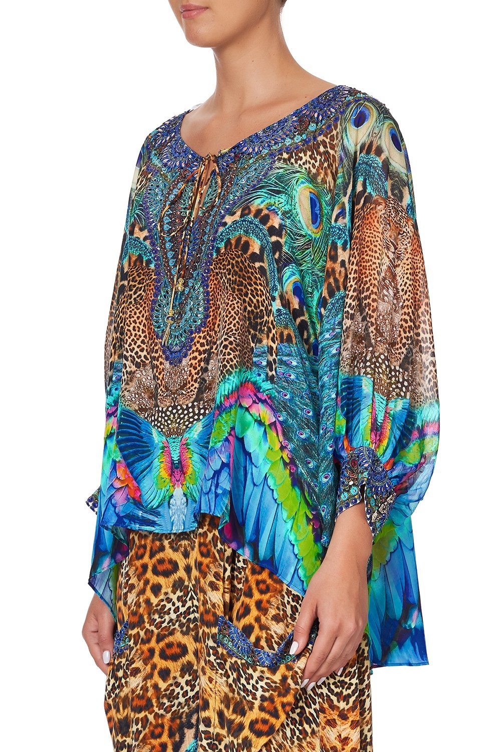 RAGLAN SLEEVE BLOUSE WITH CUFF MOTHER XANADU