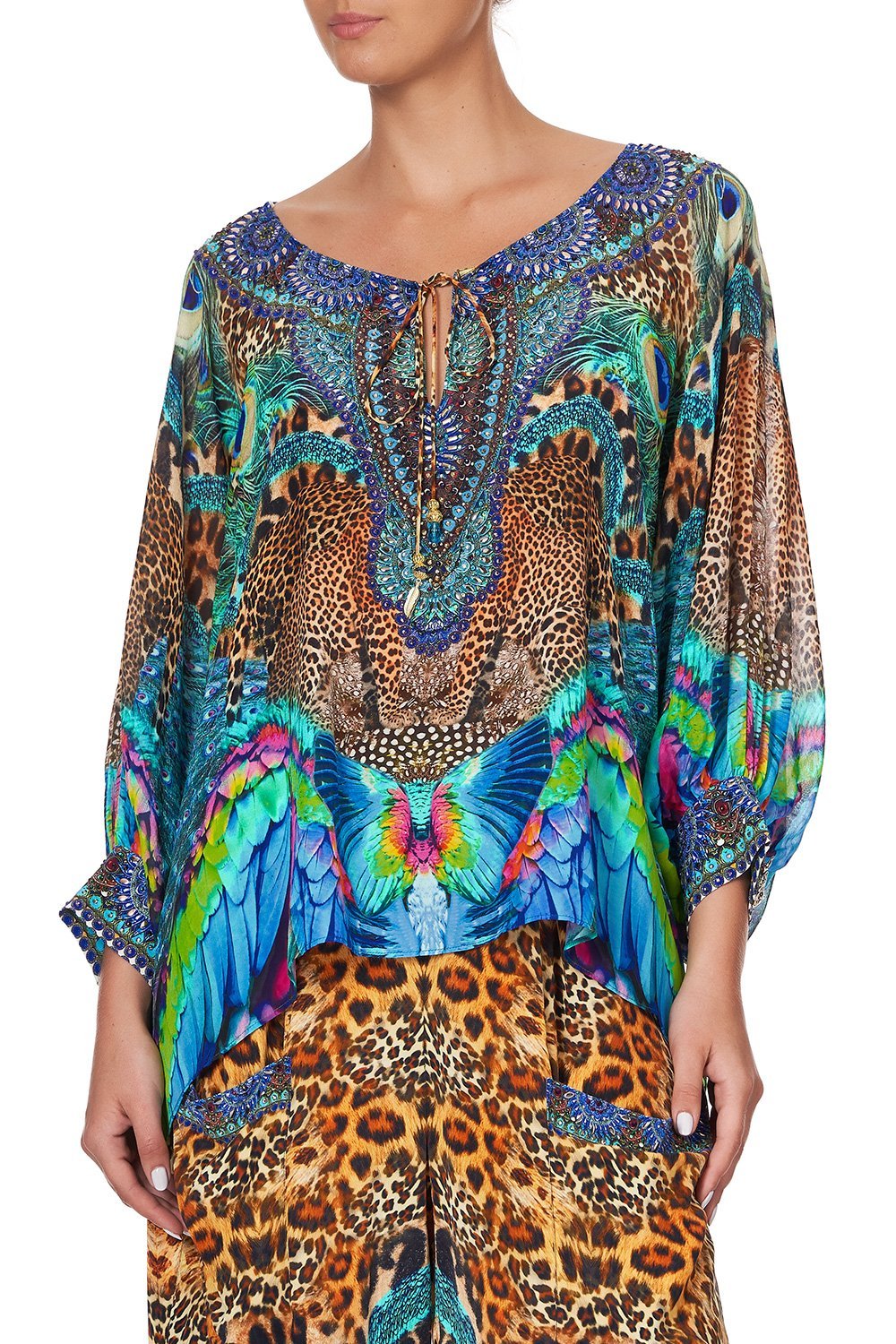 RAGLAN SLEEVE BLOUSE WITH CUFF MOTHER XANADU