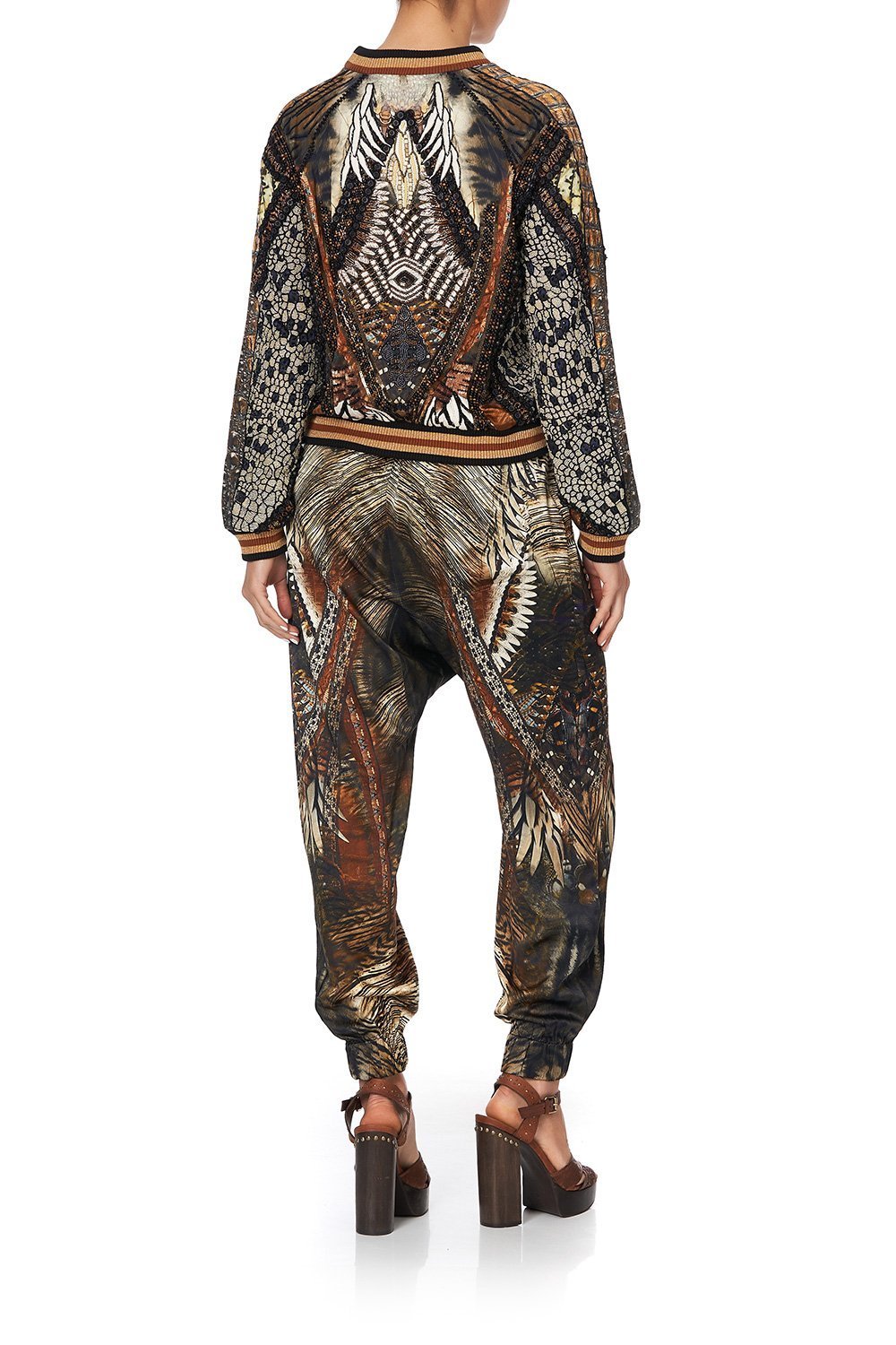 RAGLAN SLEEVE BOMBER JACKET KAKADU CALLING