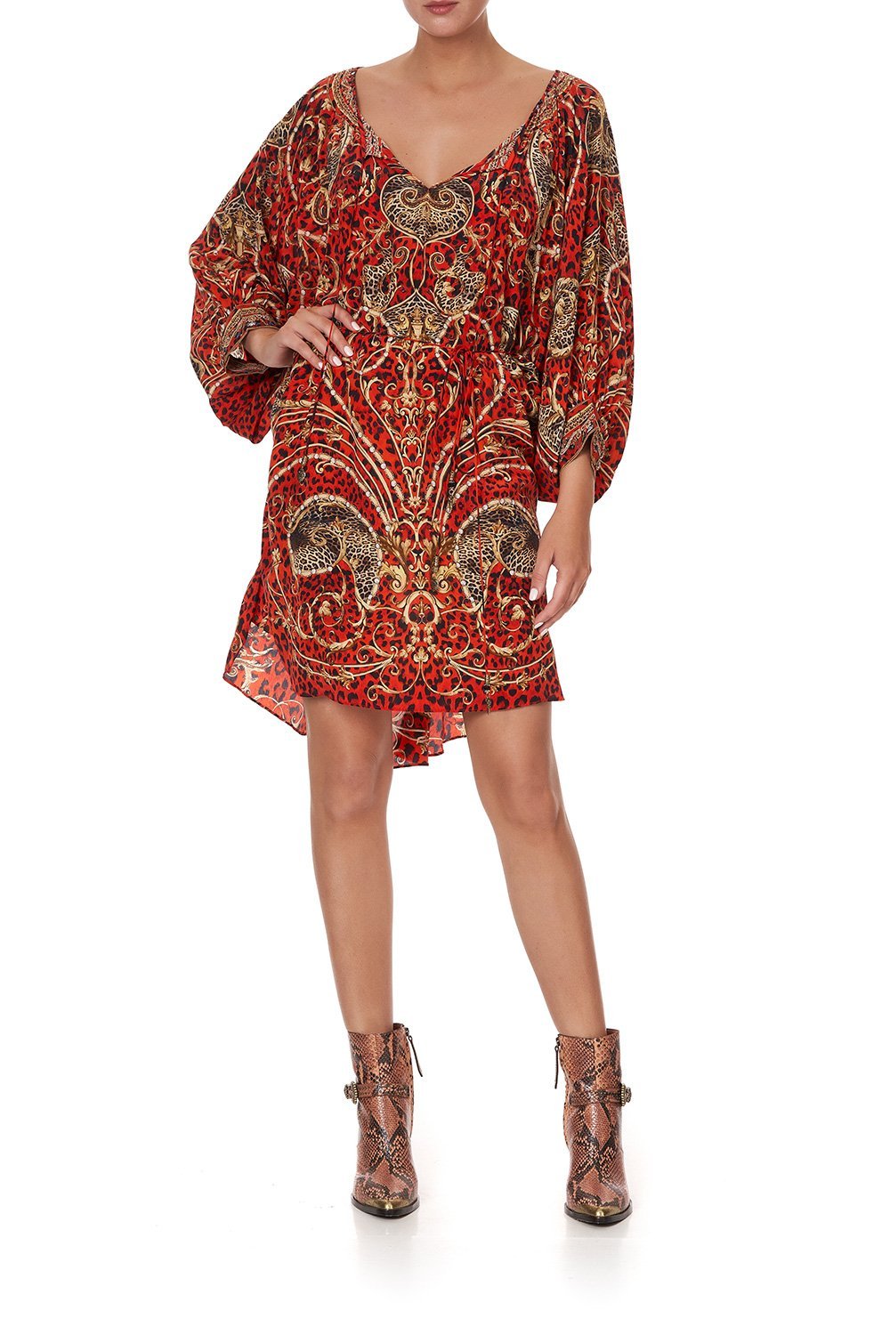 BLOCK HEEL BUCKLE BOOT TALES OF TALITHA